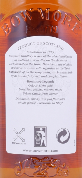 Bowmore Legend the Blacksmith and the Fairies Limited Edition 11. Release Islay Single Malt Scotch Whisky 40,0%