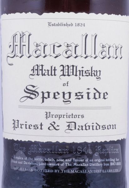 Macallan 1841 Replica Highland Single Malt Scotch Whisky 3rd Edition 41,7%