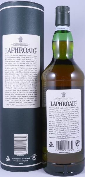 Laphroaig 10 Years Cask Strength Red Stripe Islay Single Malt Scotch Whisky 55,7% 1,0 L