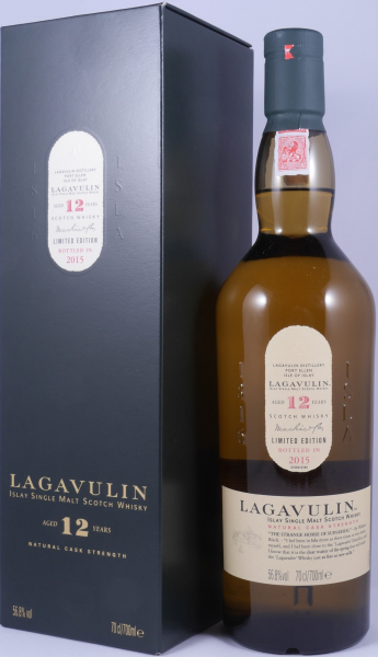 Lagavulin 12 Years 15th Special Release 2015 Limited Edition Islay Single Malt Scotch Whisky Cask Strength 56,8%