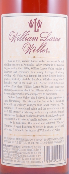 William Larue Weller 1997 10 Years Fall of 2007  Buffalo Trace Antique Collection Kentucky Straight Bourbon Whiskey 58,95%