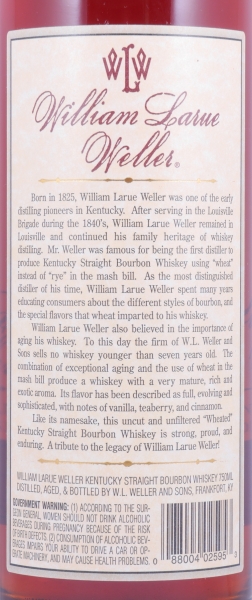 William Larue Weller 1998 Fall of 2009 Buffalo Trace Antique Collection Kentucky Straight Bourbon Whiskey 67,4%