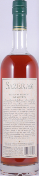 Sazerac 1988 18 Years Buffalo Trace Antique Collection 2006 Kentucky Straight Rye Whiskey 45,0%