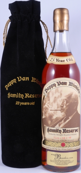 Pappy Van Winkles 1984 23 Years Single Barrel SB 2-78 Family Reserve Kentucky Straight Bourbon Whiskey 47.8%