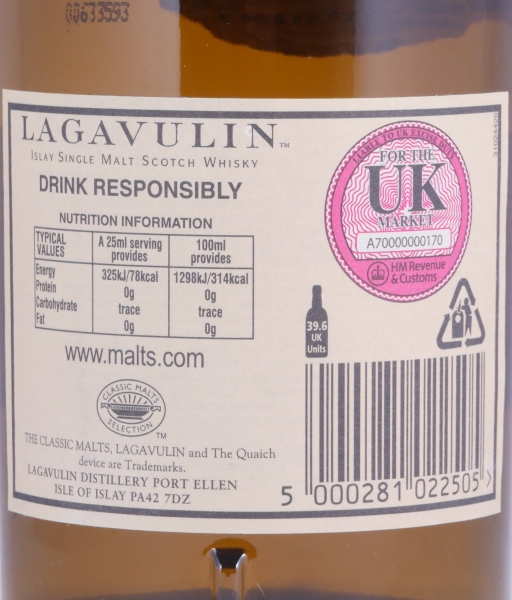 Lagavulin 1993 Feis Ile 2007 14 Years European Oak Cask No. 4893 Limited Edition Islay Single Malt Scotch Whisky Cask Strength 56,5%