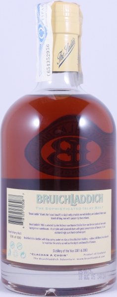 Bruichladdich 1986 19 Years First Fill Sherry Butt Cask No. 2 50th Anniversary of LMDW Islay Single Malt Scotch Whisky 46,0%