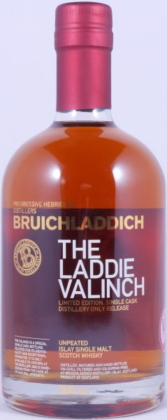 Bruichladdich 2002 14 Years Sherry Butt Cask No. R09/190-003 The Laddie Crew Valinch No. 27 Jay Doherty Islay Single Malt Scotch Whisky 60,6%