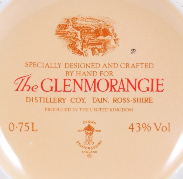 Glenmorangie 18 Years Maltmans Special Reserve Cream Pot Still Shaped Decanter Highland Single Malt Scotch Whisky 43,0%