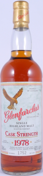 Glenfarclas 1978 21 Years The Spirit of Independence Highland Single Malt Scotch Whisky Cask Strength 60,3%