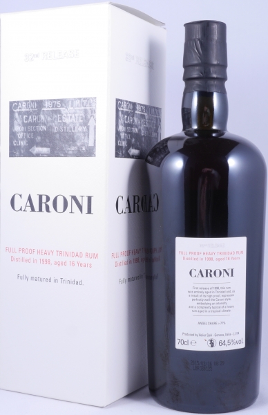 Velier Caroni 1998-2014 16 Years 32th Release Full Proof Heavy Trinidad Rum 64,5%