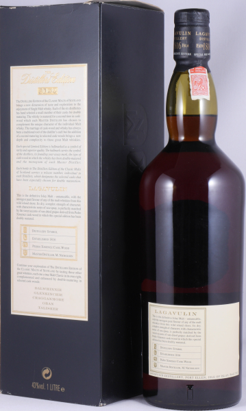 Lagavulin 1979 18 Years Distillers Edition 1997 First Special Release lgv.4/463 Islay Single Malt Scotch Whisky 43,0% 1,0L