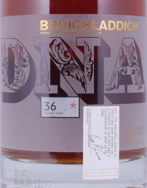 Bruichladdich DNA_1 The 36* First Release 36 Years Chateau Le Pin Islay Single Malt Scotch Whisky 41,0%