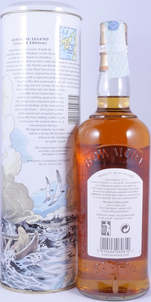 Bowmore Legend of the Gulls Limited Edition 2. Release Islay Single Malt Scotch Whisky 40,0% Italy Version