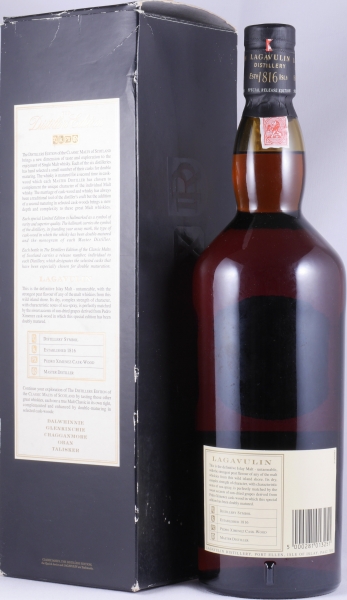 Lagavulin 1988 16 Years Distillers Edition 2004 Special Release lgv.4/492 Islay Single Malt Scotch Whisky 43.0% 1.0L