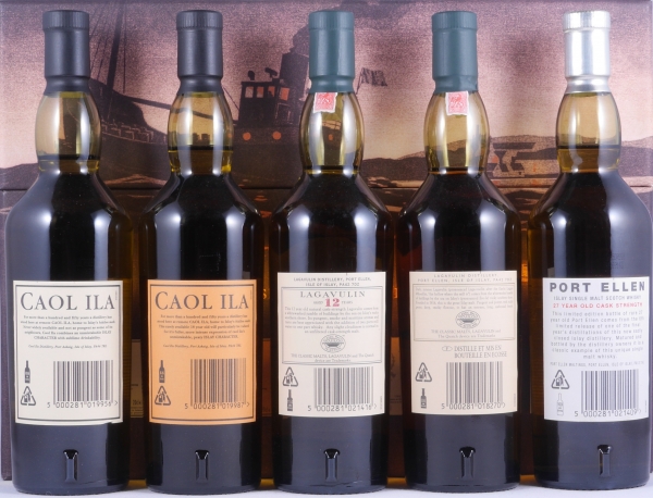 The Classic Islay Collection 2006 Islay Single Malt Scotch Whisky 5x 0,2L mit Port Ellen 1978 27 Years 6th Release