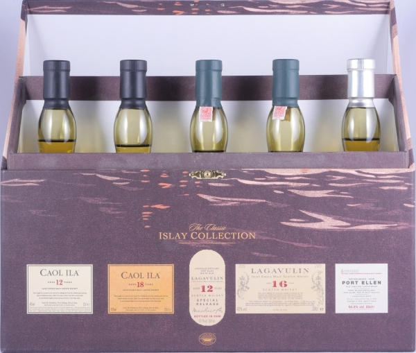 The Classic Islay Collection 2006 Islay Single Malt Scotch Whisky 5x 0,2L mit Port Ellen 1978 27 Years 6th Release