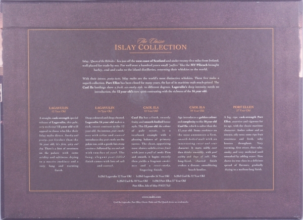The Classic Islay Collection 2006 Islay Single Malt Scotch Whisky 5x 0,2L mit Port Ellen 1978 27 Years 6th Release