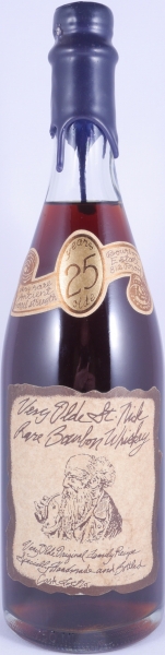 Very Olde St. Nick 25 Years Very Rare Ancient Estate Cask Lot B35 Blue Wax Sealed Kentucky Straight Bourbon Whiskey 40,6%