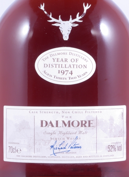 Dalmore 1974 32 Years Mathusalem Sherry Butt Cask No. 504 Highland Single Malt Scotch Whisky Cask Strength 52,0%