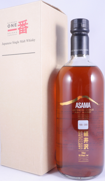 Karuizawa 1999/2000 13 Years Asama Sherry Casks Gold Label Japanese Single Malt Whisky 50,5%