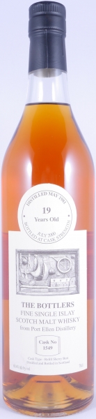Port Ellen 1981 19 Years Refill Sherry Butt Cask No. 1549 The Bottlers Islay Single Malt Scotch Whisky Cask Strength 60.4%