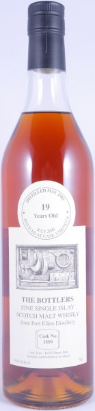 Port Ellen 1981 19 Years Refill Sherry Butt Cask No. 1550 The Bottlers Islay Single Malt Scotch Whisky Cask Strength 59.4%
