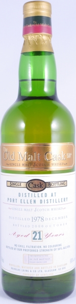 Port Ellen 1978 21 Years Oak Cask Douglas Laing Old Malt Cask  Islay Single Malt Scotch Whisky 50,0%