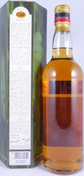 Talisker-Talimburg 1972 32 Years Rum Finished Refill Hogshead Cask No. 1568 Isle of Skye Single Malt Scotch Whisky 45,2%
