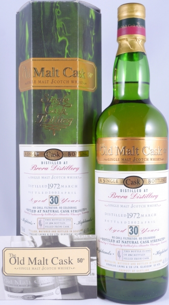 Brora 1970 30 Years Oak Cask Douglas Laing Old Malt Cask bottled for Alambic Classique Highland Single Malt Scotch Whisky 46,6%