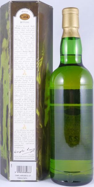 Ardbeg 1972 27 Years Oak Cask Douglas Laing Old Malt Cask Islay Single Malt Scotch Whisky 50,0%
