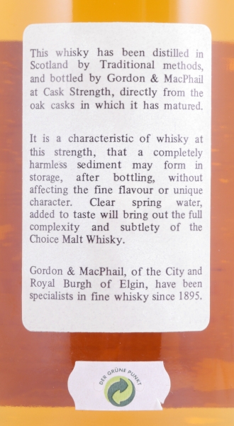 Port Ellen 1978 16 Years Oak Cask No. 2697 Gordon und MacPhail Cask Strenght Limited Edition Islay Single Malt Scotch Whisky 61,6%