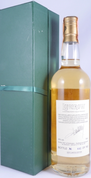 Longrow 1987 10 Years Oak Cask No. 118 Samaroli Very Limited Edition Campbeltown Single Malt Scotch Whisky 45.0%