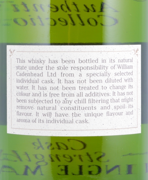 Glen Mhor 1976 19 Years Oak Cask Cadenhead Highland Single Malt Scotch Whisky Cask Strength 57.8%