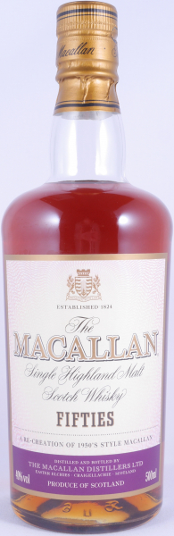 Macallan Fifties 1950s Limited Travel Range Highland Single Malt Scotch Whisky 40,0%