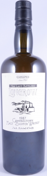 Longrow 1987 20 Years Oak Cask No. 116 Samaroli Very Limited Edition The Last Bottling Campbeltown Single Malt Scotch Whisky 45,0%