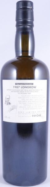 Longrow 1987 20 Years Oak Cask No. 116 Samaroli Very Limited Edition The Last Bottling Campbeltown Single Malt Scotch Whisky 45,0%