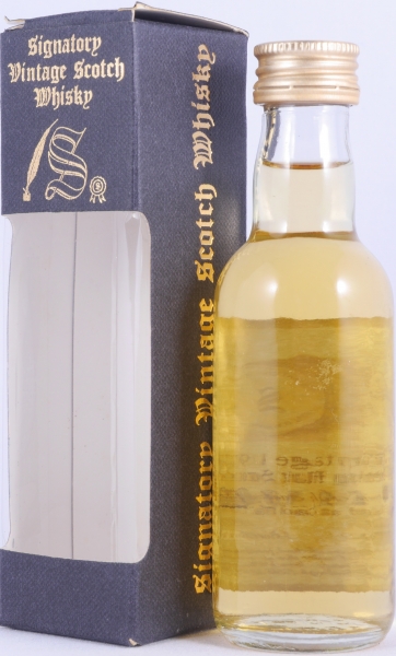 Caol Ila 1974 21 Years Oak Cask No. 12592 Miniature Signatory Vintage Islay Single Malt Scotch Whisky Cask Strength 60.5%